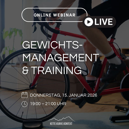 Webinar | Gewichtsmanagement & Training - 📆 15. Januar 2026, 19:00 Uhr